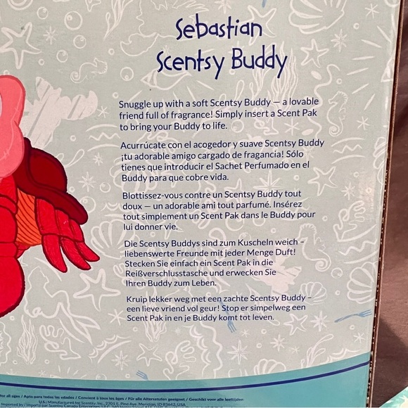 Sebastian Scentsy Buddy with fragrance pack - Picture 3 of 8